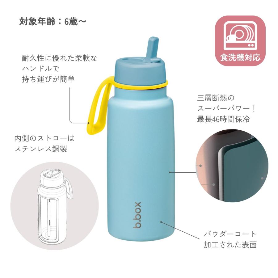ビーボックス Insulated Flip Top Bottle 1Lフリップトップボトル bbox b.box 水筒 6才 男の子 大人