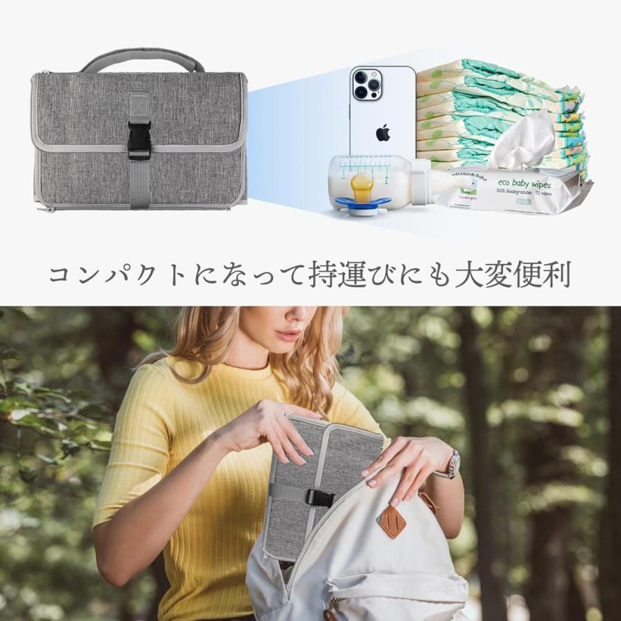 おむつポーチ おむつ替えシート 収納ポーチ おしり拭き 新生児