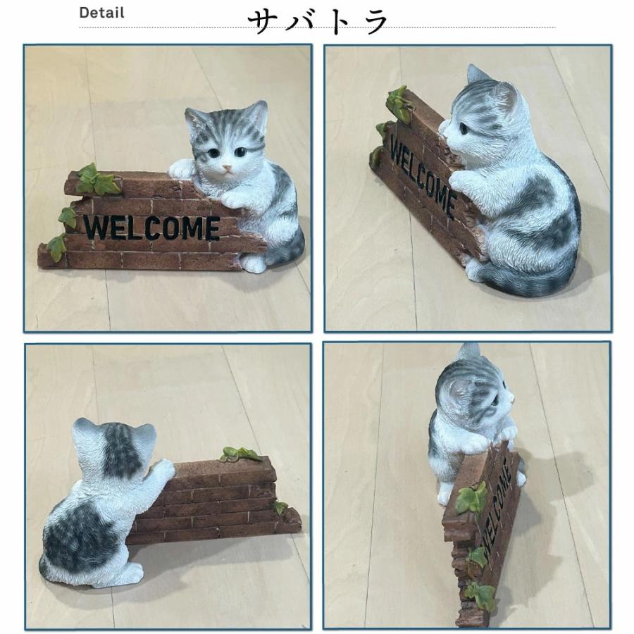 カラフル猫型ウェルカムボード、玄関オブジェ、猫鍵スタンド、オブジェ カラフル猫型ウェルカムボード、玄関オブジェ、猫鍵スタンド、オブジェ