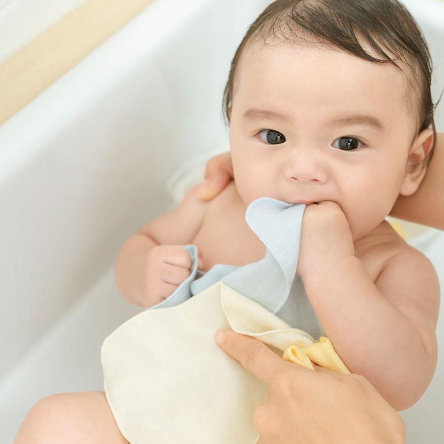 沐浴ガーゼ ガーゼハンカチ 赤ちゃん 3枚セット 新生児 お風呂 お口