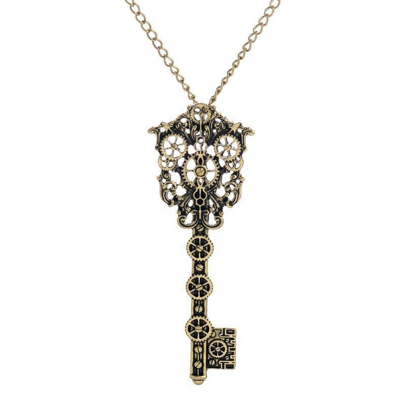 超美品再入荷品質至上! ネックレス 歯車 カギ型 ユニセックス レディース メンズ アクセサリー チェーン カジュアル かっこいい おしゃれ かわいい レトロ ギア キー 女 tronadores.com 超美品再入荷品質至上! ネックレス 歯車 カギ型 ユニセックス レディース メンズ アクセサリー チェーン カジュアル かっこいい おしゃれ かわいい レトロ ギア キー 女 tronadores.com