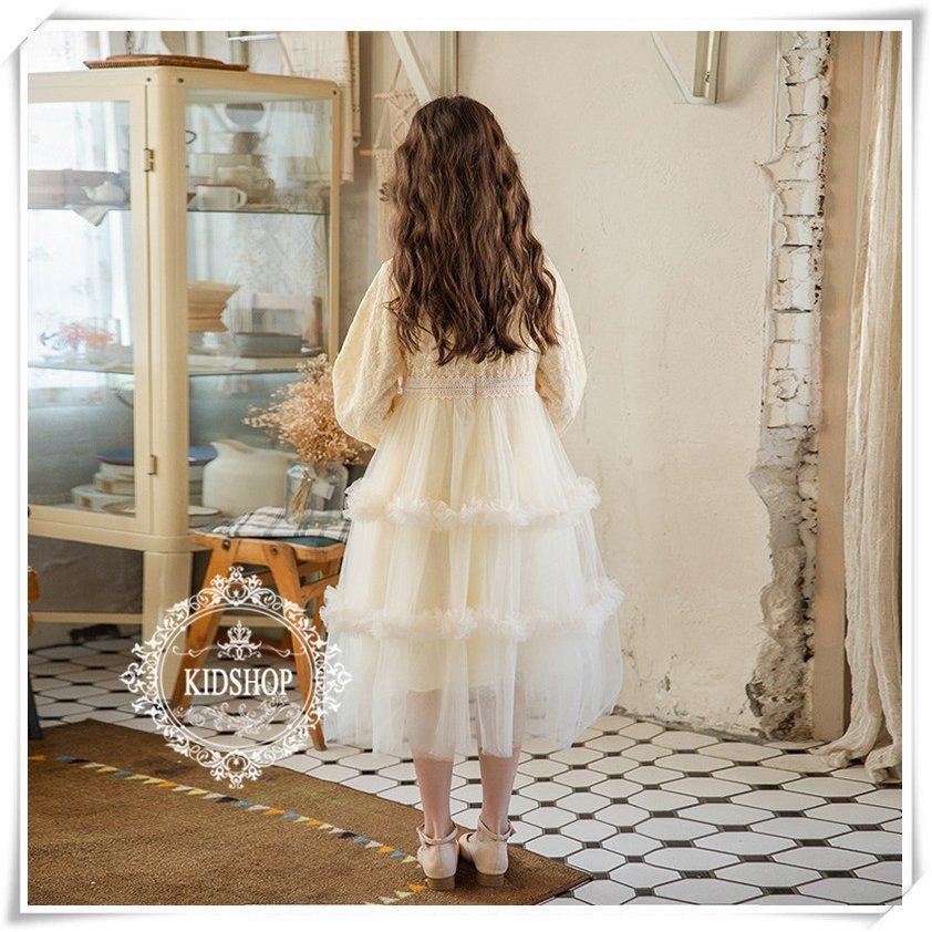 ワンピース 子供服 キッズ 服 おしゃれ 安い 女の子 ティアード シンプル お出かけ 通園 通学 ロング 通販激安