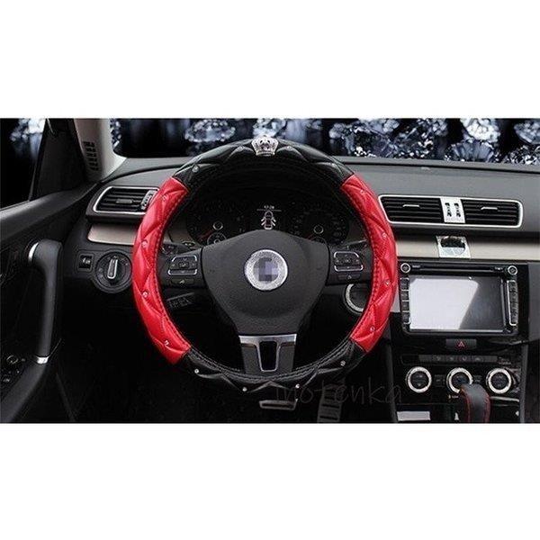 ハンドルカバー レディース ピンク 女性 ステアリングカバー カーハンドルカバー 38cm 普通車 汎用 自動車内装 ドライビング T Cool Beauty 通販 Yahoo ショッピング