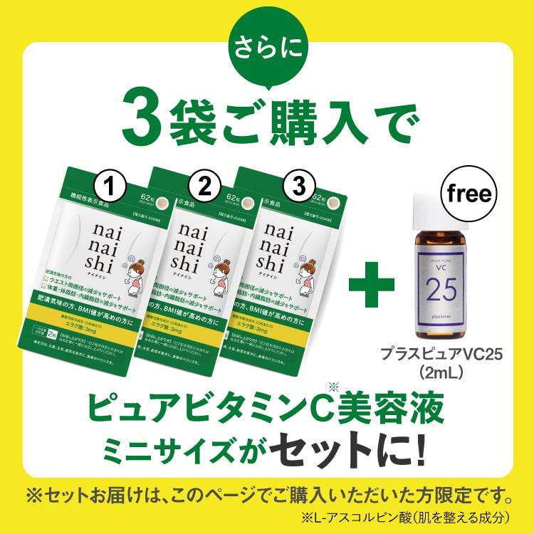エラグ酸 サプリメント 体重・体脂肪・内臓脂肪の減少をサポート 機能性表示食品 医師監修 ナイナイシ | エクセレントメディカル | 03