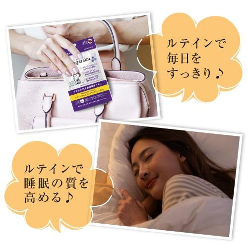 ルテイン 目のサプリ ぼやけ かすみを緩和する 眼の疲労感軽減 機能性表示食品 ゼアキサンチン めがらく 31粒 2袋 約2ヶ月分 | エクセレントメディカル | 17