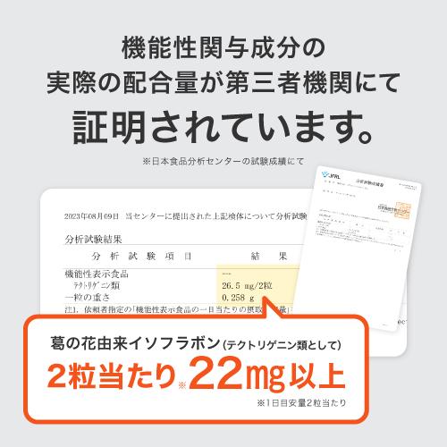 葛の花 サプリメント 葛の花由来 イソフラボン 肥満気味 の方の おなかの 内臓脂肪 皮下脂肪 減少 ウエストリッチ 葛の花 2袋 機能性表示食品 サラシア | エクセレントメディカル | 13