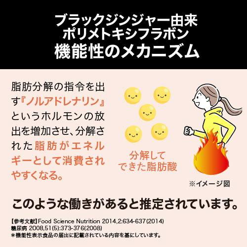 桑の葉 イミノシュガー サプリ ブラックジンジャー サプリ 糖脂サポートW 62粒 3袋 機能性表示食品 | エクセレントメディカル | 11