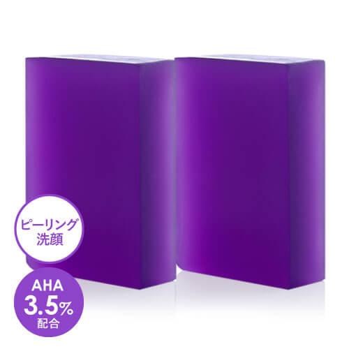 ピーリング石鹸 AHA 3.5％ グリコール酸 レチノール 配合 DeAU デアウ ピールソープブライト 100g 2個セット | DeAU | 07