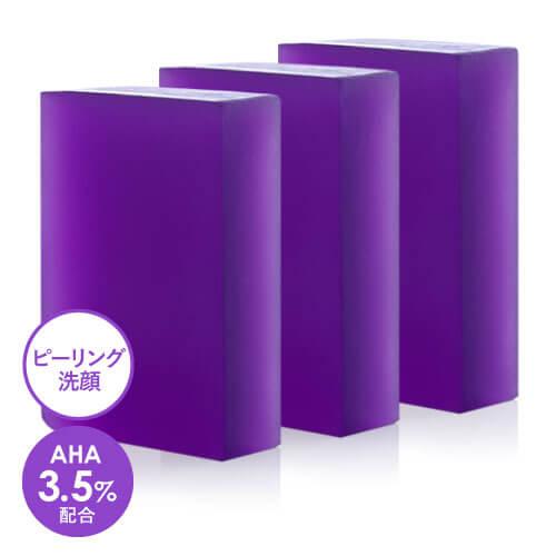 ピーリング石鹸 AHA 3.5％ グリコール酸 レチノール 配合 DeAU デアウ ピールソープブライト 100g 3個セット | DeAU | 07