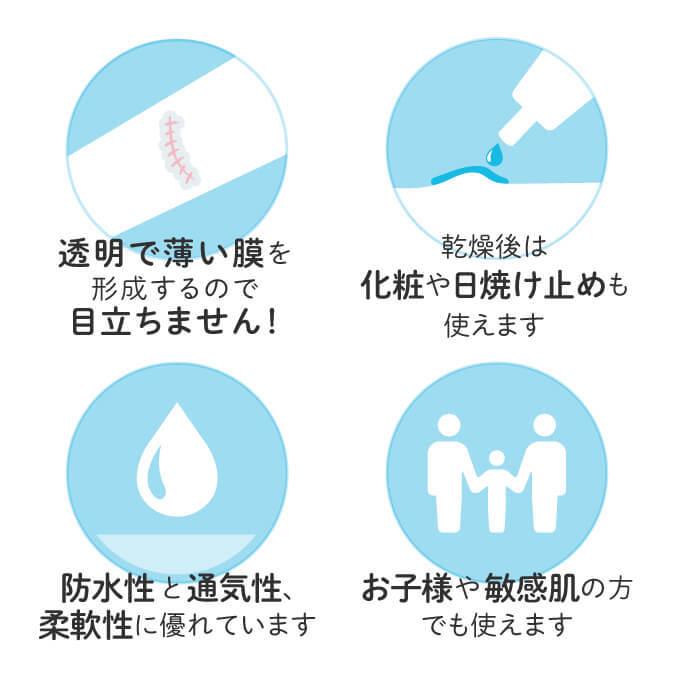 ケロコート 6g 液状包帯 皮膚保護ジェル 傷跡専用 シリコンジェル 国内正規流通品 |  | 09