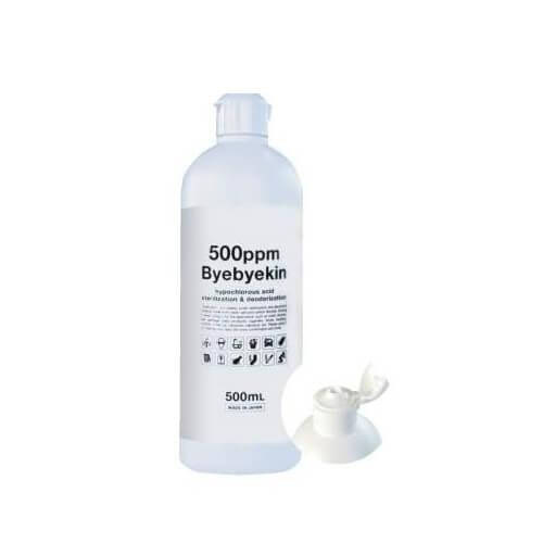 次亜塩素酸水 バイバイ菌 空ボトル500mL | バイバイ菌