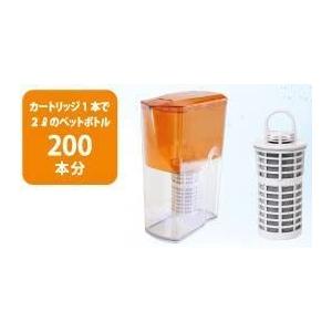 ガイアの水135 ポット型浄水器 交換用カートリッジ 3個 (ビビアン 正規品