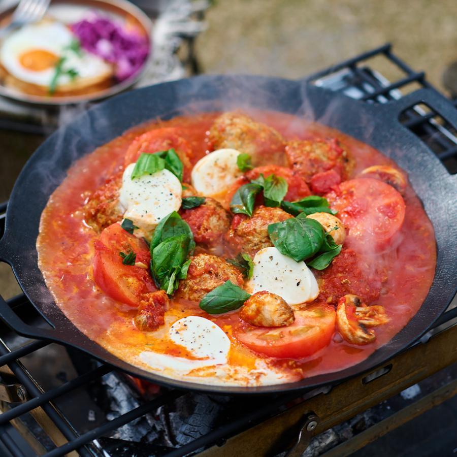 JHQ マルチグリドル 平型33cm 鉄板取手@イワタニ 網焼きプレートおまとめ