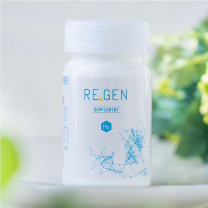 Amazing J World REGEN H2 サプリメント 60カプセル 水素 ビタミンD