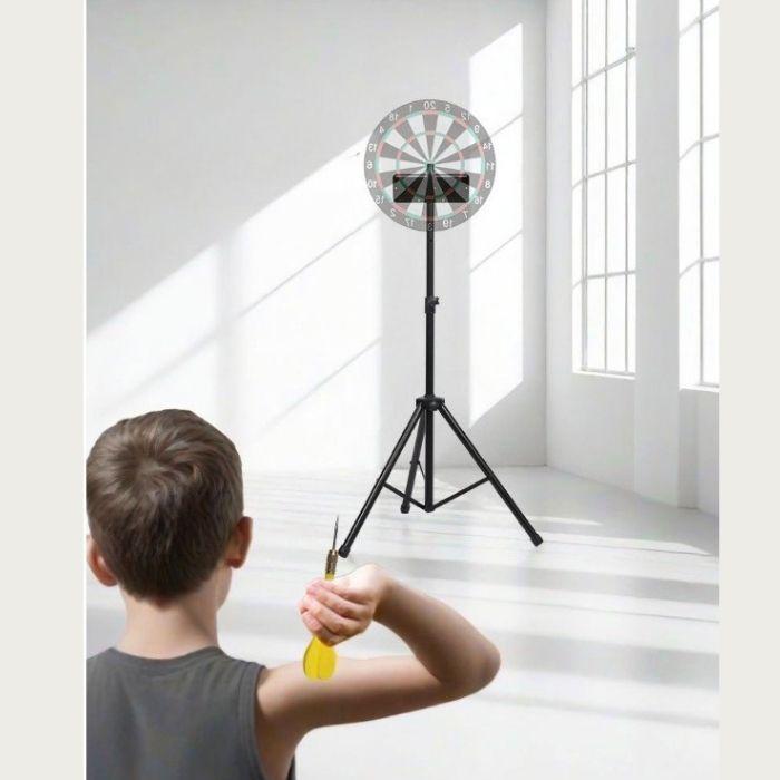 ダーツスタンド 三脚式 DARTSLIVE対応 自立型 高さ調節 122-200cm
