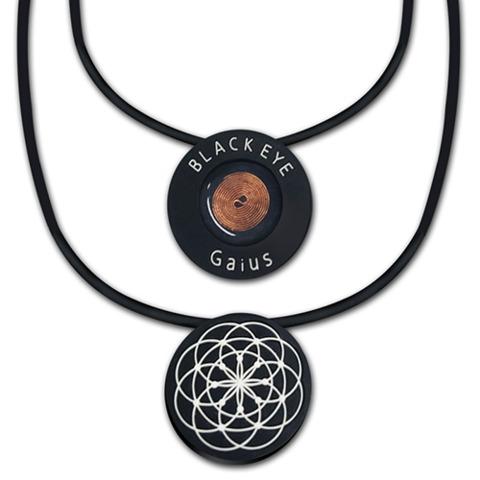 丸山式コイル ブラックアイ ガイアスネックレス ユニカ yunica 丸山修寛 Black Eye 遠赤外線コイル 電磁波 対策 防止 ブロッカー ネ | ブランド登録なし | 03