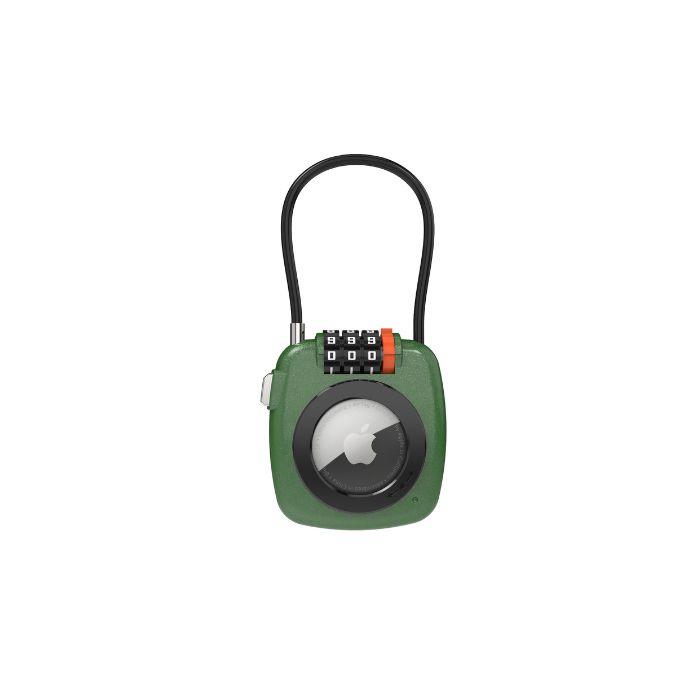 AirTagホルダー ケース ダイヤル式ワイヤーロック airtag エアタグ 鍵 盗難防止 紛失防止 追跡 ダイヤルロック apple アップル | ブランド登録なし | 05