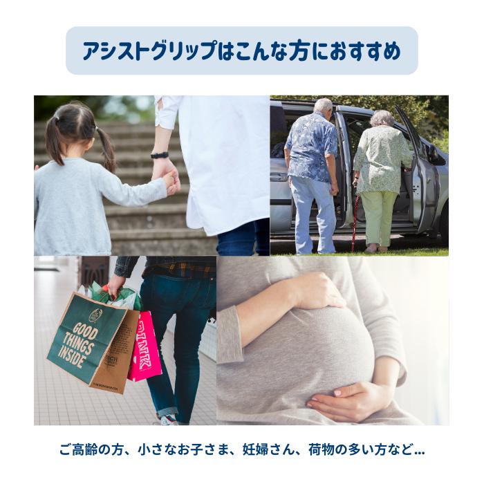 アシストグリップ 後部座席用 補助 ヘッドレスト取付 車内便利グッズ 収納 フック バッグ掛け 車載ハンガー 介護用品 高齢者 子ども 妊婦 工具不要 | ブランド登録なし | 01
