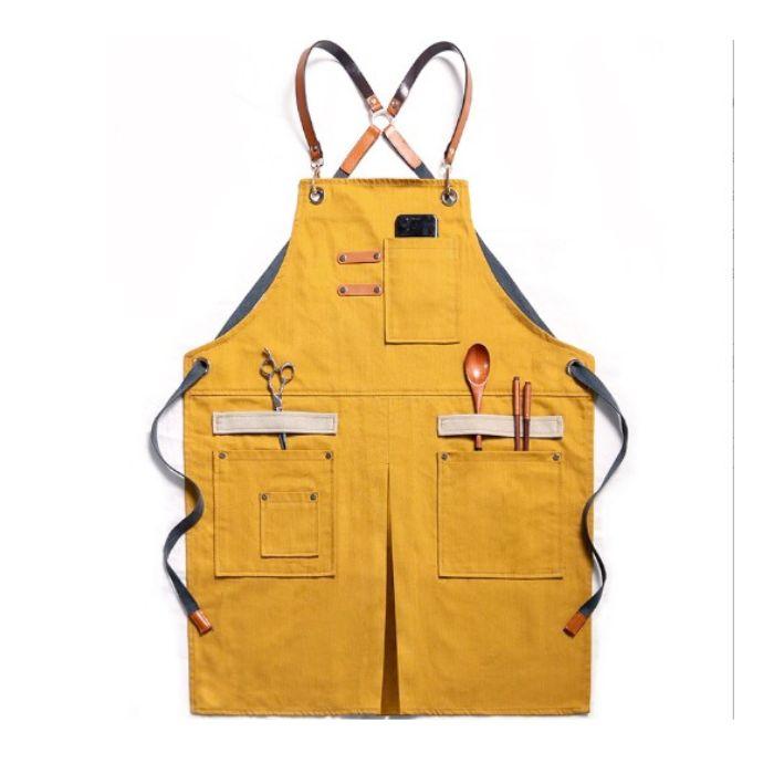 エプロン 作業用 ガーデニング DIY アウトドア キャンプ 焚き火 BBQ 園芸 多機能 大容量ポケット | ブランド登録なし | 03
