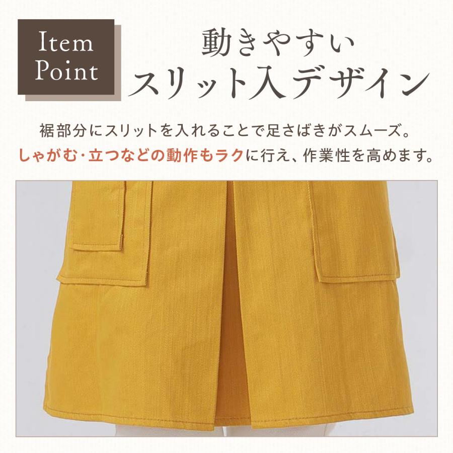 エプロン ワークエプロン おしゃれ キャンバス 男女兼用 ポケット 多い DIY ガーデニング カフェ 料理 キャンプ アウトドア 作業用 職人 無地 | ブランド登録なし | 05