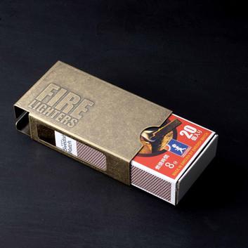 FIRELIGHTERS (32H) + SLEEVECASE 4種から1個選べる ファイヤーライターズ マッチ 着火剤 アウトドア バーベキュー | ブランド登録なし | 05