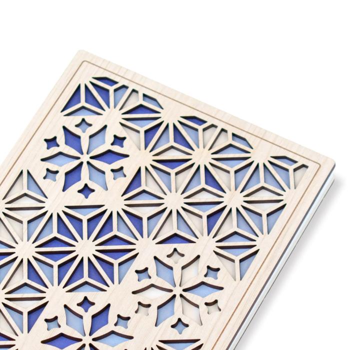 クルーシャル 御朱印帳 6種から1個選べる 加藤製本 木製表紙 日本 和風 和 風情 和柄 | ブランド登録なし | 03