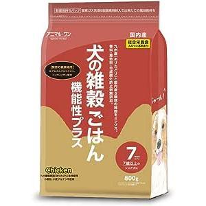 アニマルワン 犬の雑穀ごはん 機能性プラス 800g 選べる5個セット (5袋セット) アニマル・ワン ドッグフード ドライ チキン | アニマル・ワン | 01