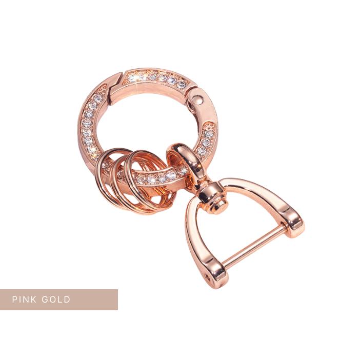 キラキラ カラビナ キーリング 選べる2個セット 鍵 キーリング キーホルダー ラインストーン 車 自動車 バイク 家 スマートキー | ブランド登録なし | 07