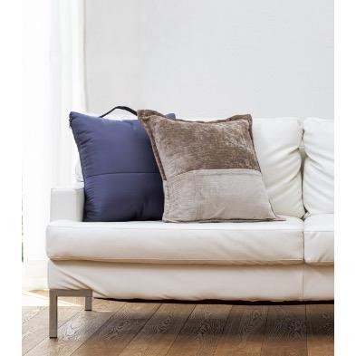 プロイデア SONAENO ソナエノ クッションカバー グレージュ/イエロー 2種から1個選べる PROIDEA トートバック 多機能 寝袋 防災 | ブランド登録なし | 08