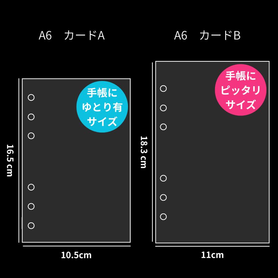 シール帳 バインダー A6 ファスナー付き (リフィル10枚付き) アルバム ファイル ケース 推し活 シール収納 オタ活グッズ トレカ収納 | ブランド登録なし | 08