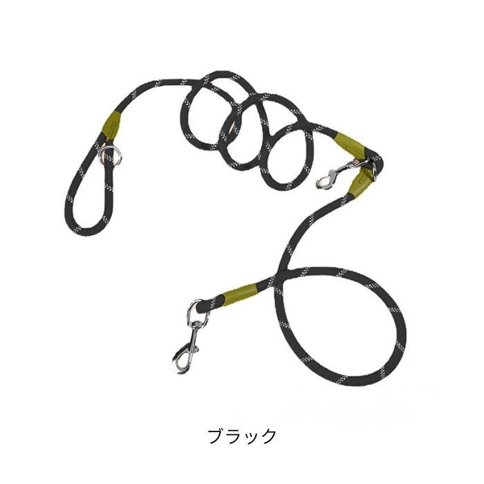 ショルダーリード 犬 1匹用 2way ハンズフリーリード ロープ 散歩 肩掛け ハンズフリー ショルダー リード | ブランド登録なし | 06