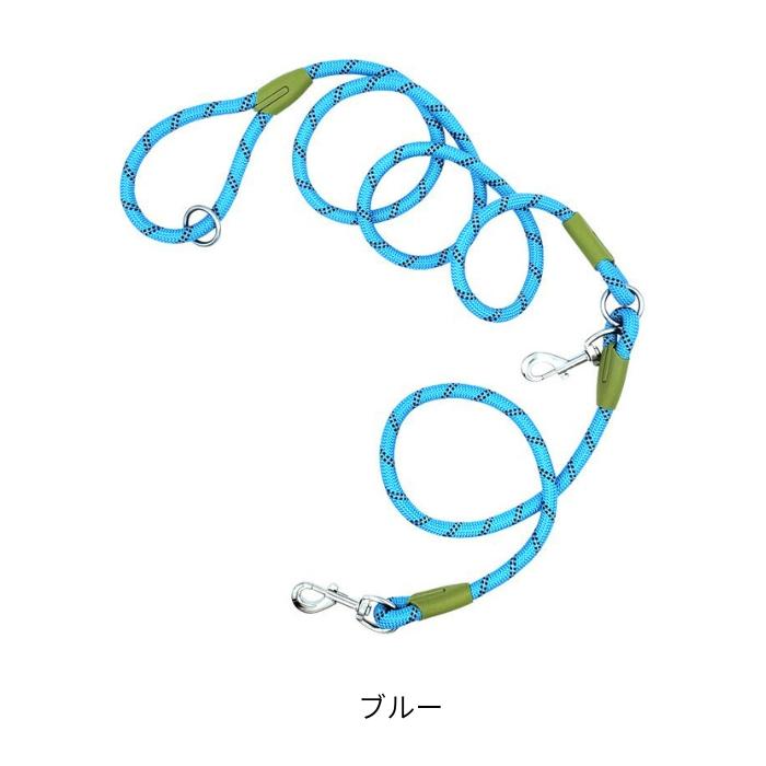 ショルダーリード 犬 1匹用 2way ハンズフリーリード ロープ 散歩 肩掛け ハンズフリー ショルダー リード | ブランド登録なし | 08