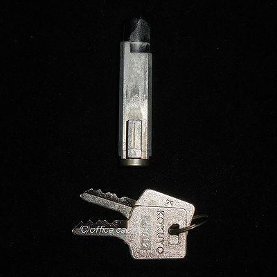 コクヨ キャビネット 鍵２本付き 錠前】コクヨ（KOKUYO） デスク錠 鍵2本付き : オフィスの錠前屋さん