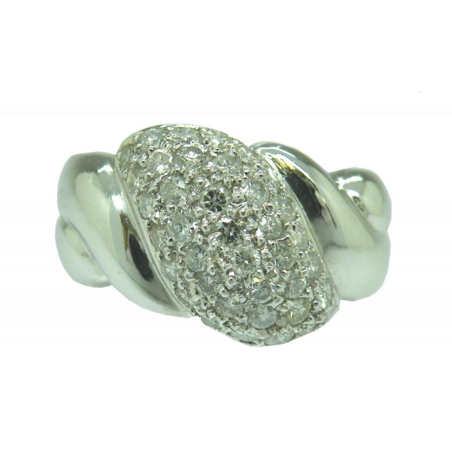 指輪 PT900 プラチナ ダイヤモンド リング D1.01ct : キャビノチェ 