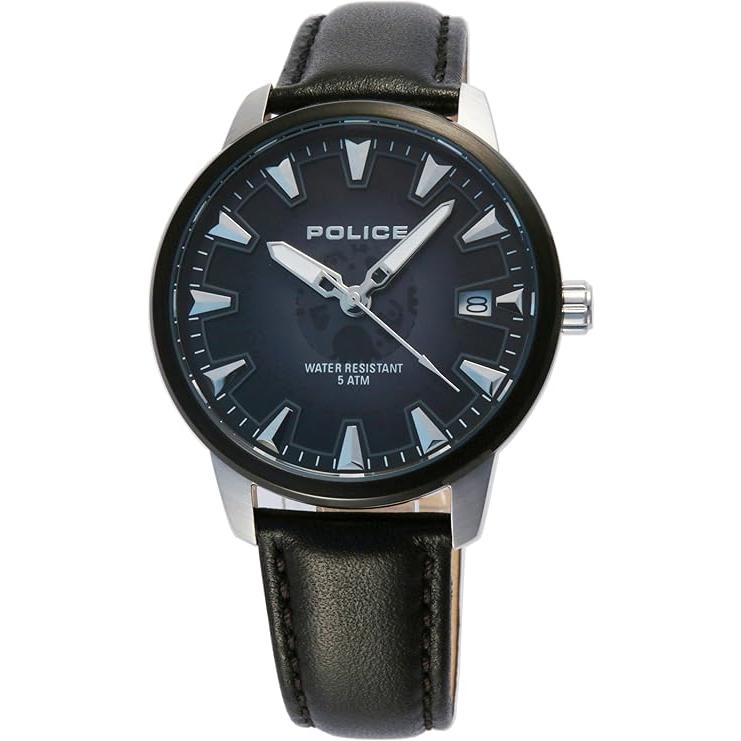 POLICE（ポリス） 腕時計 PEWGB0040642 REACTOR ブラック