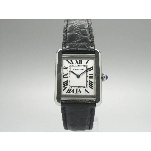 【新品未開封】 腕時計 カルティエ タンクソロ ステンレススチール シルバーダイアル SM レディース 【MYK2725215645】(95456円)