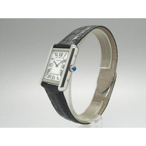 【新品未開封】 腕時計 カルティエ タンクソロ ステンレススチール シルバーダイアル SM レディース 【MYK2725215645】(95456円)