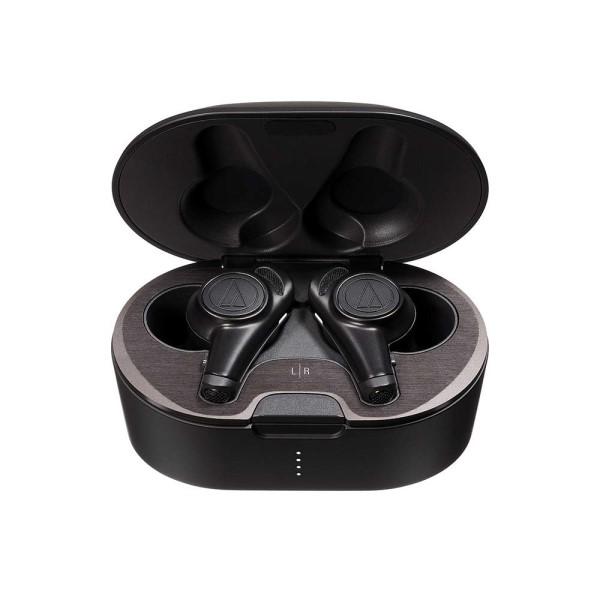 オーディオテクニカ Bluetooth フルワイヤレスイヤホン ブラック SoundReality ATH-CKR70TWBK 完全ワイヤレス トゥルーワイヤレスイヤホン｜cablestore｜03