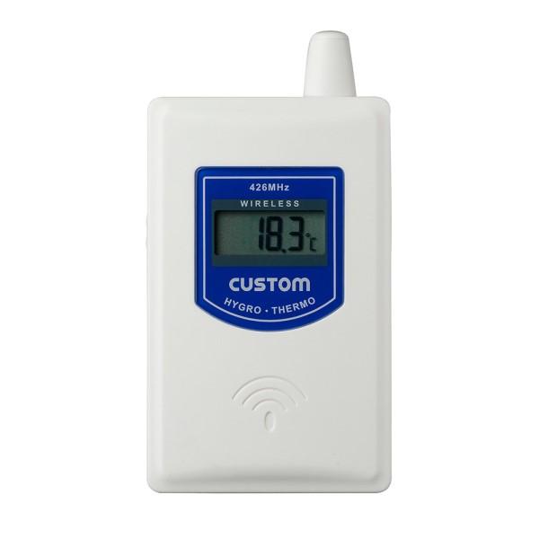 販促品 カスタム 無線温湿時モニター 熱中症警告インジケータ付 HI-01RF
