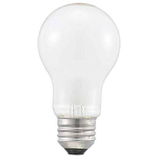 白熱電球 20W形 ホワイト 電球色 E26 OHM 06-0592 LB-D5619W｜cablestore｜02