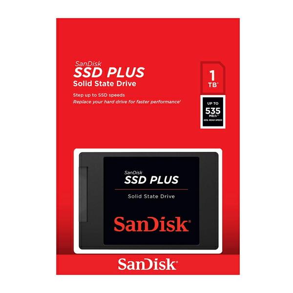 サンディスク SSDプラス 1TB 2.5インチS SATA接続 内蔵型SSD SDSSDA 