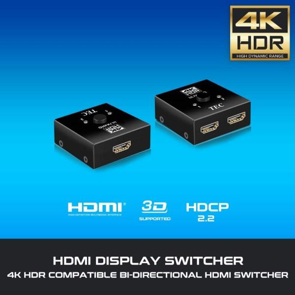 テック 4K対応 双方向HDMI切替器 4K 60fps HDR対応 HDMIセレクター THDSW2W-4K60｜cablestore｜07