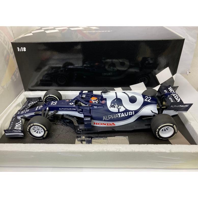 ミニチャンプス 1/18 アルファタウリ ホンダ AT02 F1 バーレーンGP2021 