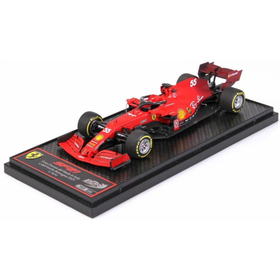 フェラーリ SF21 F1 エミリアロマーニャGP2021 N.55 サインツ BBR 1/43 フェラーリ SF21 F1 エミリアロマーニャGP2021
