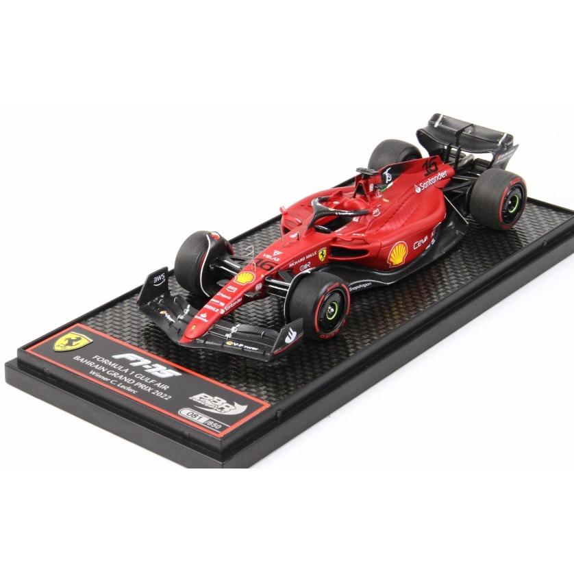 BBR  1/43  フェラーリ F1-75 バーレーンGP2022  No.16  ルクレール  優勝 |  | 01
