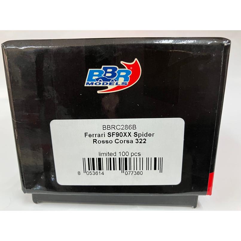 BBR 1/43  フェラーリSF90 XX スパイダー2024　レッド　　100台限定 |  | 03