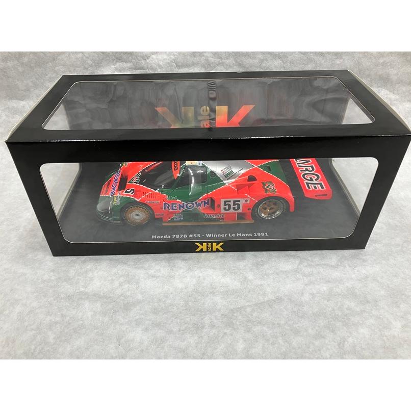 KKモデルス 1/18 マツダ 787B ルマン1991 優勝車 : Cabrio KKモデルス 1/18 マツダ 787B ルマン1991 優勝車 : Cabrio