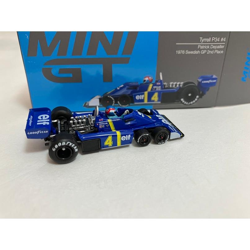 MINI GT 1/64 タイレル P34 F1 1976 6輪車 デパイエ : Cabrio