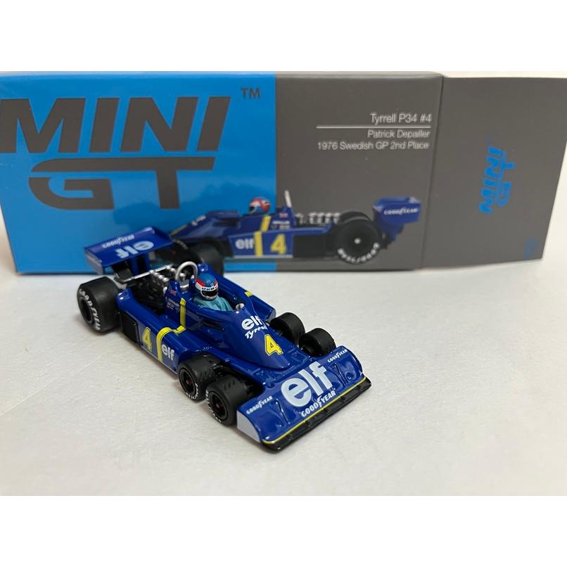 MINI GT 1/64 タイレル P34 F1 1976 6輪車 デパイエ : Cabrio - 通販