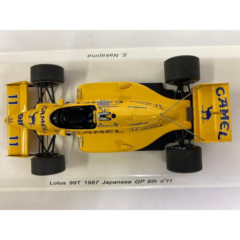 レーヴコレクション 1/43 ロータス ホンダ 99T 日本GP1987 中嶋 レーヴコレクション 1/43 ロータス ホンダ 99T 日本GP1987 中嶋